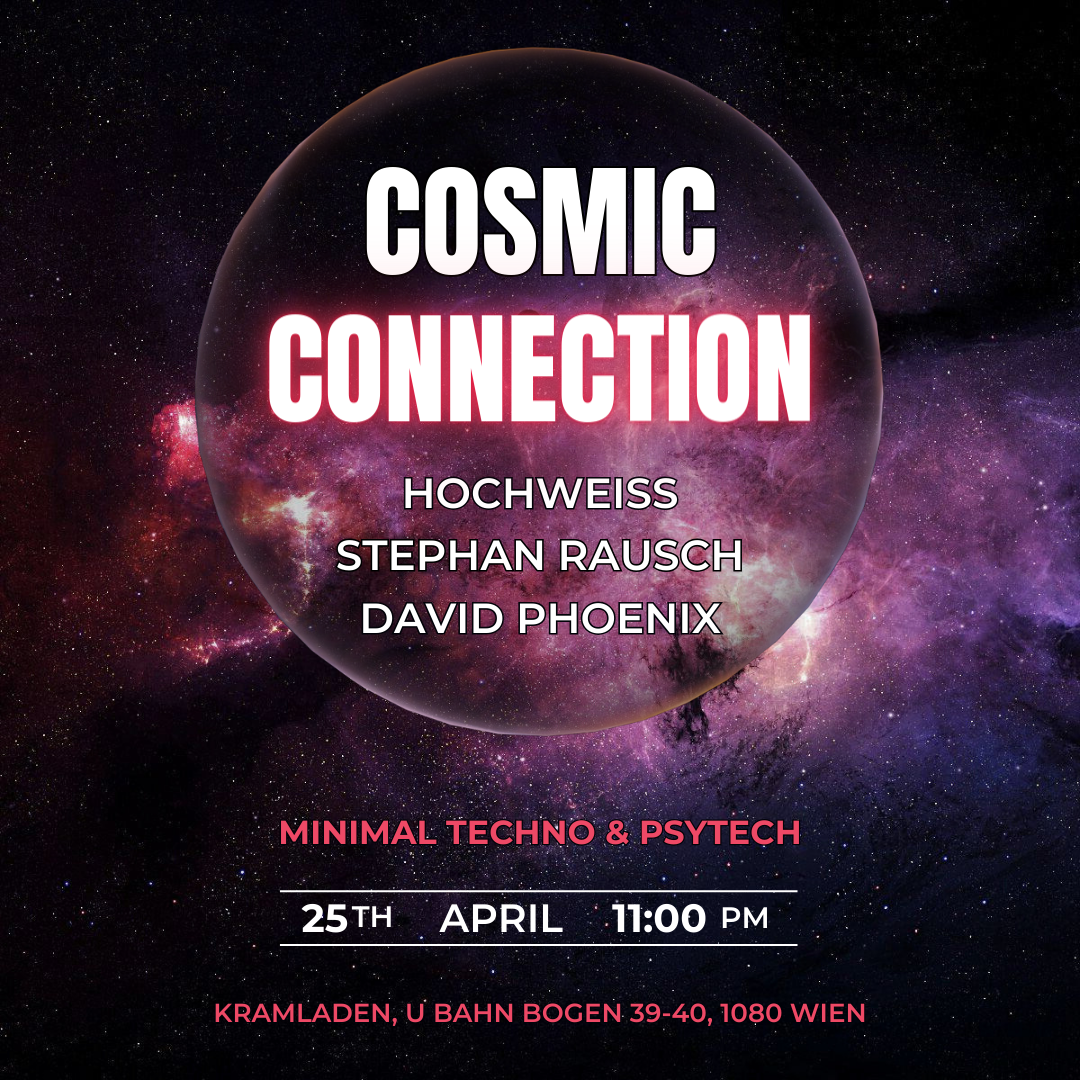 Cosmic Connection vol.9 am 25. April 2024 @ Kramladen.