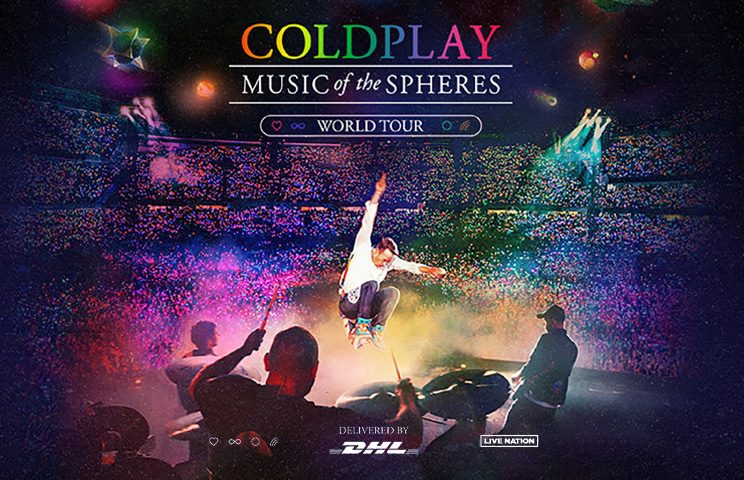 Coldplay am 24. August 2024 @ Ernst-Happel-Stadion.
