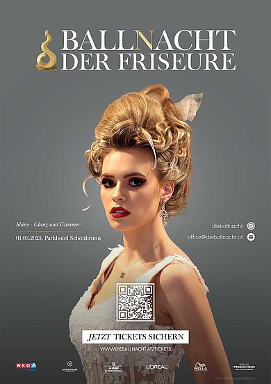 Ballnacht der Friseure am 1. March 2025 @ Parkhotel Schönbrunn. Ballnacht der Friseure am 1. March 2025 @ Parkhotel Schönbrunn.