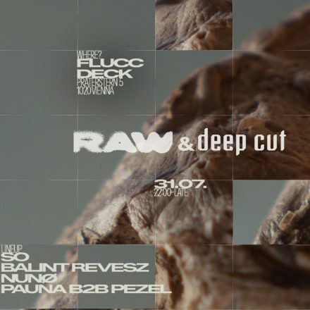 RAW Session & deep cut w/ So, Balint Revesz