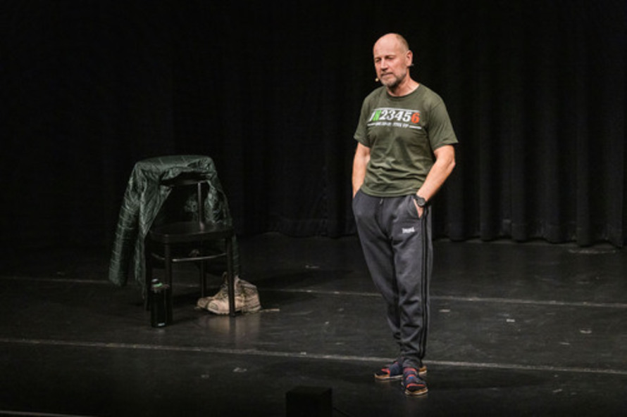 Roland Düringer am 16. May 2024 @ Stadtsaal Wien. Roland Düringer am 16. May 2024 @ Stadtsaal Wien.