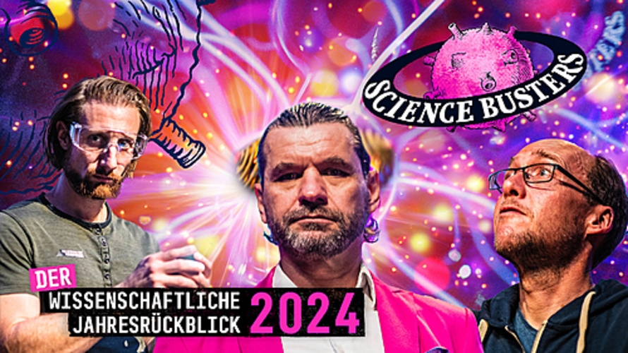 Science Busters am 31. December 2024 @ Stadtsaal Wien. Science Busters am 31. December 2024 @ Stadtsaal Wien.