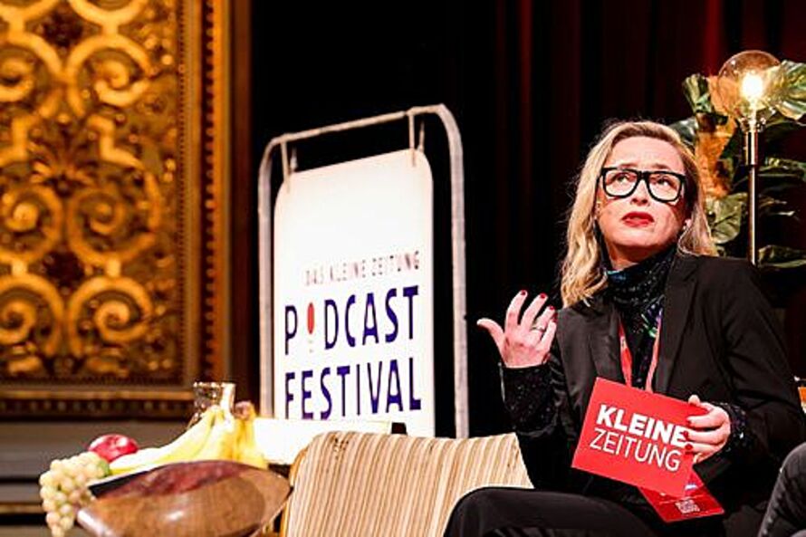 Kleine Zeitung Podcast Festival 2024 am 7. September 2024 @ Stadtsaal Wien.