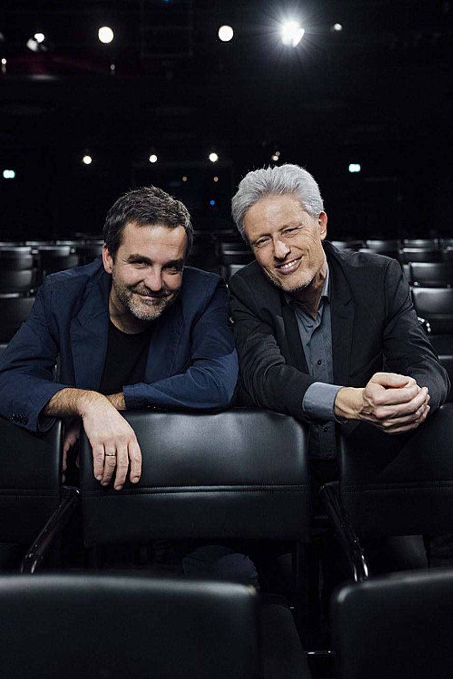 Florian Kleng & Florian Scheuba am 5. May 2024 @ Stadtsaal Wien.