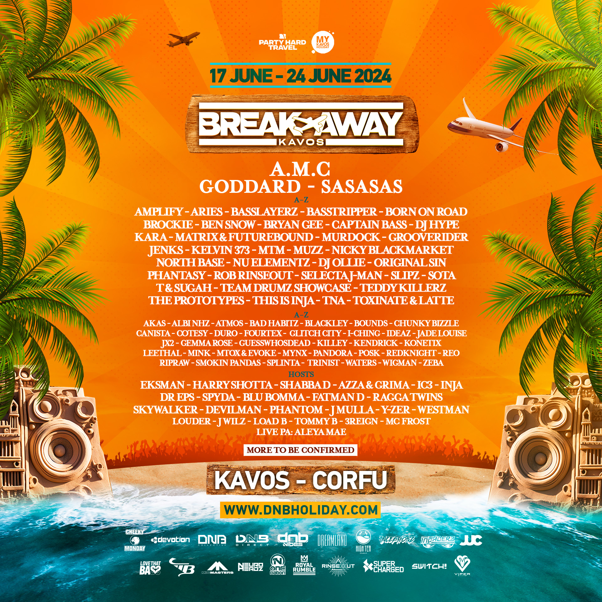 Break Away Festival am 17. June 2024 @ Kavos. Break Away Festival am 17. June 2024 @ Kavos.