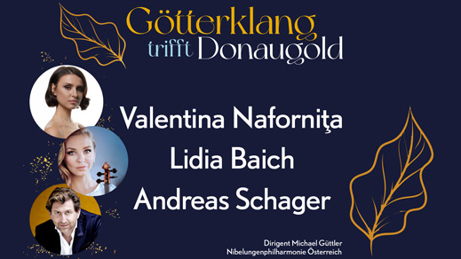 Götterklang trifft Donaugold am 22. August 2024 @ Donaubühne Tulln. Götterklang trifft Donaugold am 22. August 2024 @ Donaubühne Tulln.