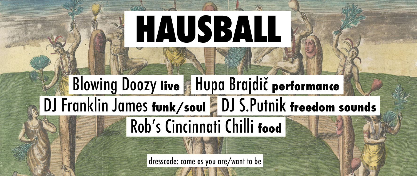 Hausball am 24. February 2020 @ Villa For Forest.