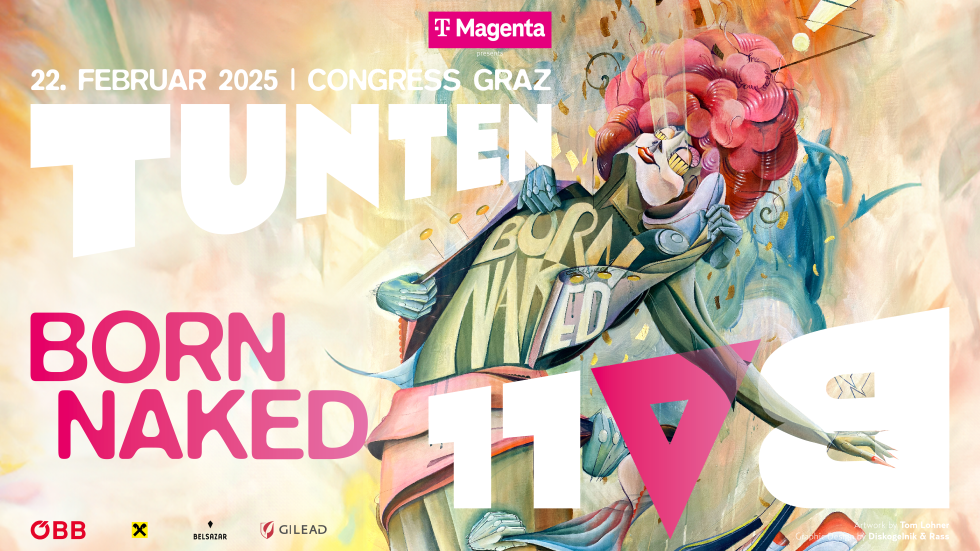 TuntenBall 2025 am 22. February 2025 @ Congress Graz. TuntenBall 2025 am 22. February 2025 @ Congress Graz.