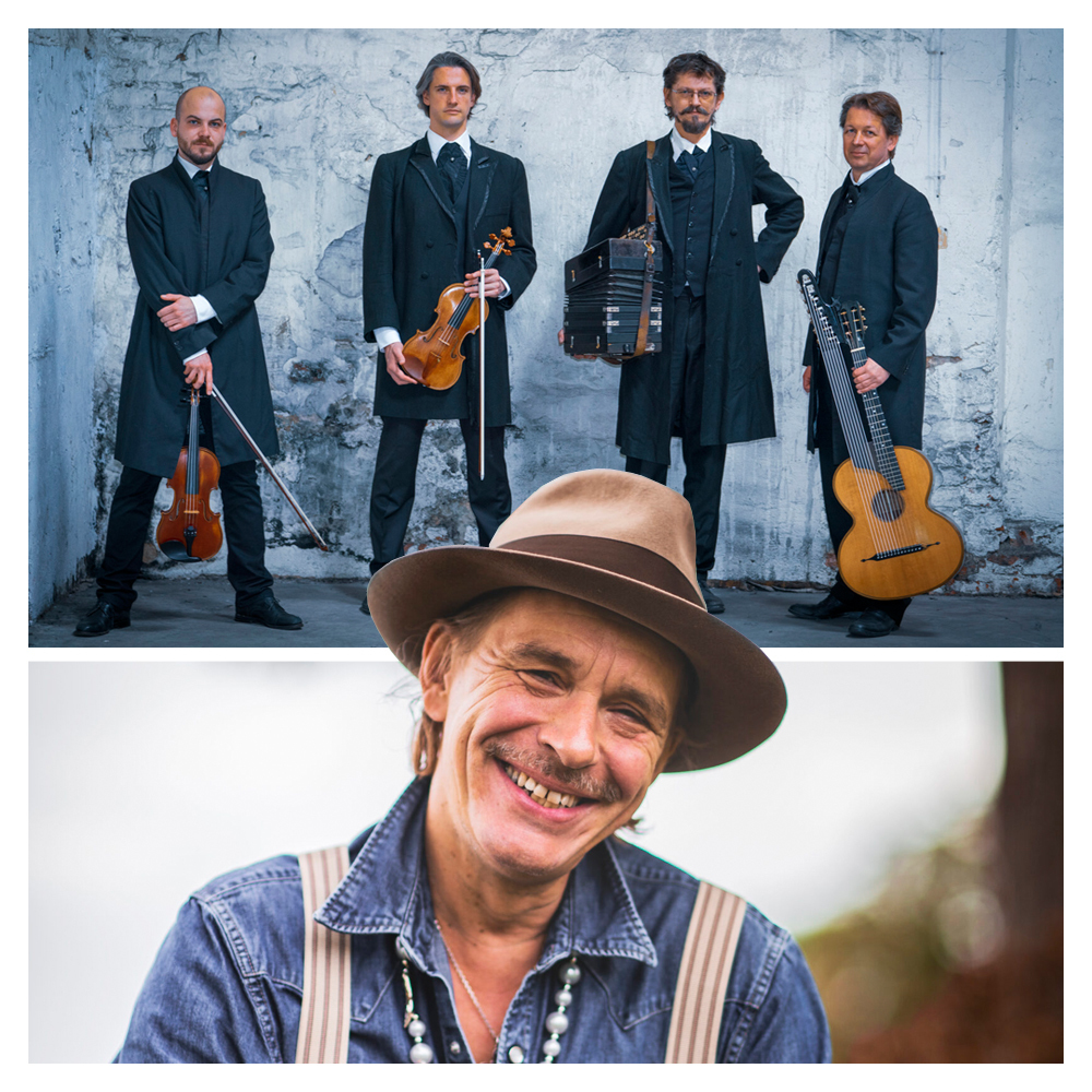 Ernst Molden & Neue Wiener Concert Schrammeln am 6. October 2023 @ Stadtsaal Wien. Ernst Molden & Neue Wiener Concert Schrammeln am 6. October 2023 @ Stadtsaal Wien.