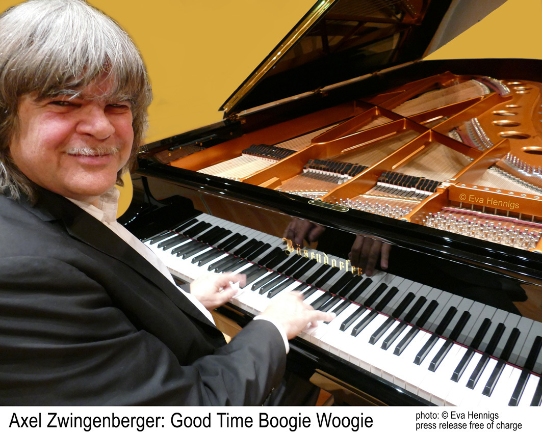 Axel Zwingenberger - Good Time Boogie Woogie am 15. December 2023 @ Stadtsaal Wien.