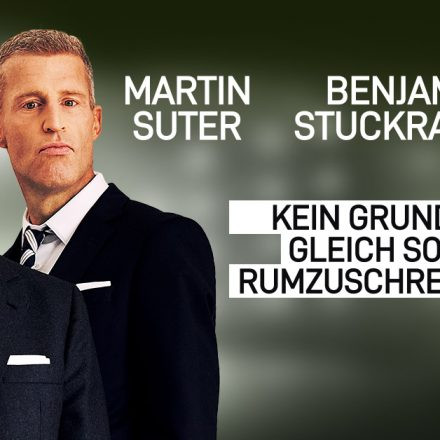 Martin Suter und Benjamin von Stuckrad-Barre