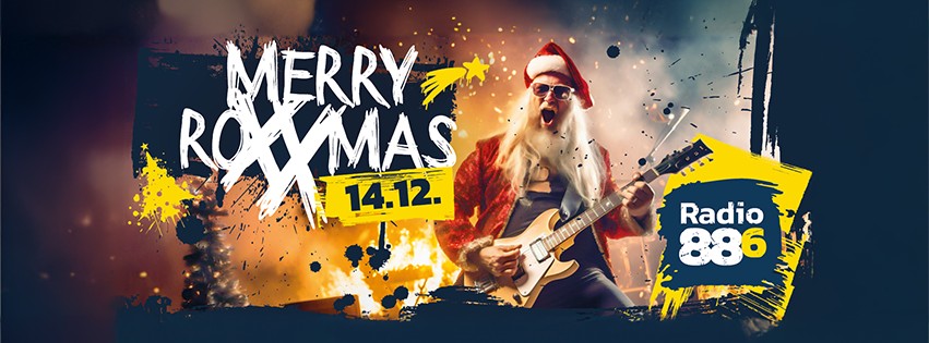 88.6 Merry RoXXmas am 14. December 2024 @ Ottakringer Brauerei. 88.6 Merry RoXXmas am 14. December 2024 @ Ottakringer Brauerei.