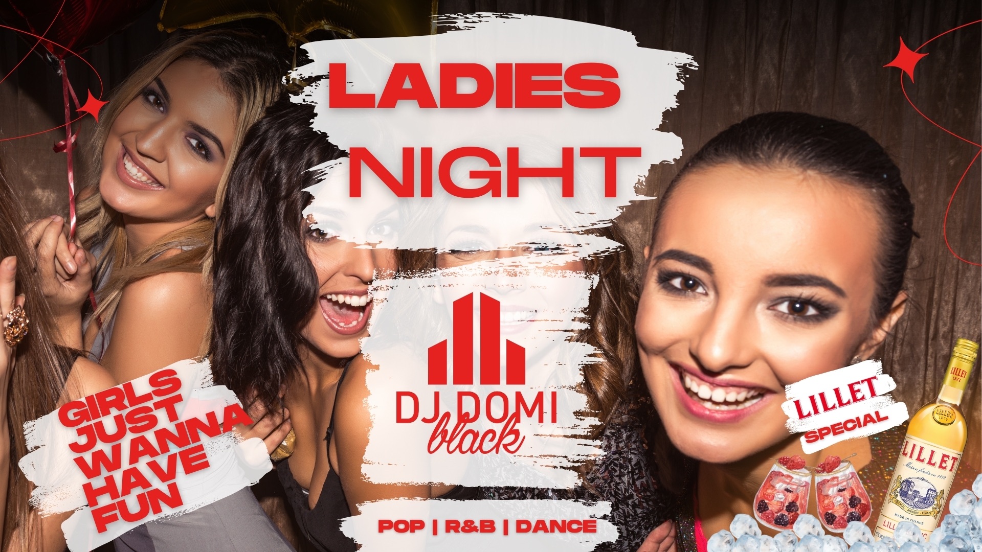Ladies Night feat. DJ DOMI BLACK am 18. January 2025 @ Kupferdachl. Ladies Night feat. DJ DOMI BLACK am 18. January 2025 @ Kupferdachl.