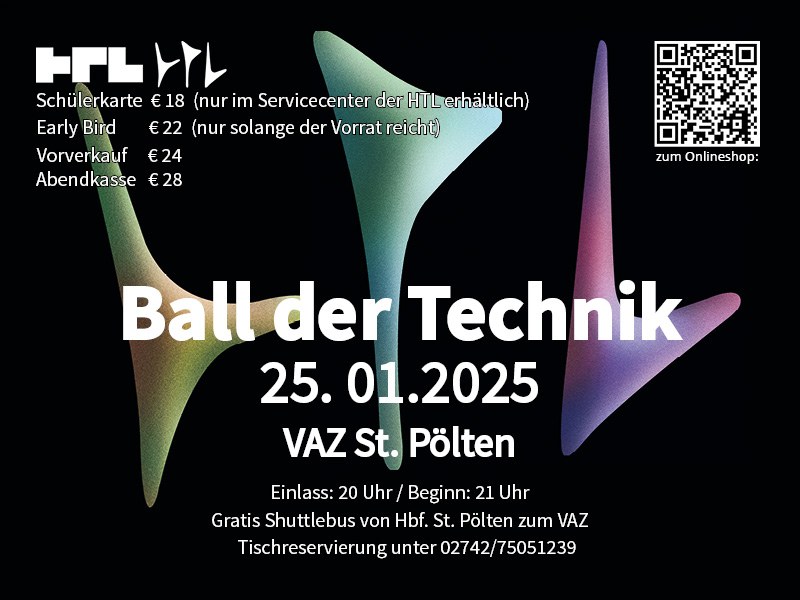 Ball der Technik am 25. January 2025 @ VAZ St. Pölten. Ball der Technik am 25. January 2025 @ VAZ St. Pölten.