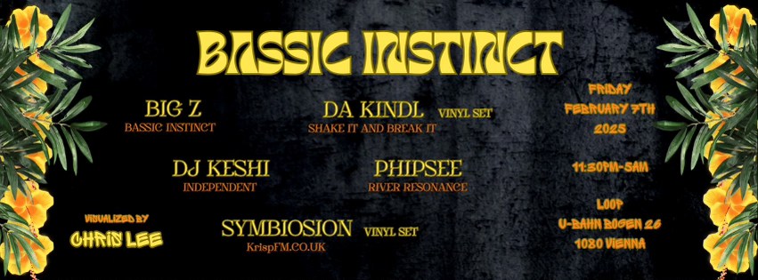 BASSIC INSTINCT am 7. February 2025 @ Loop. BASSIC INSTINCT am 7. February 2025 @ Loop.