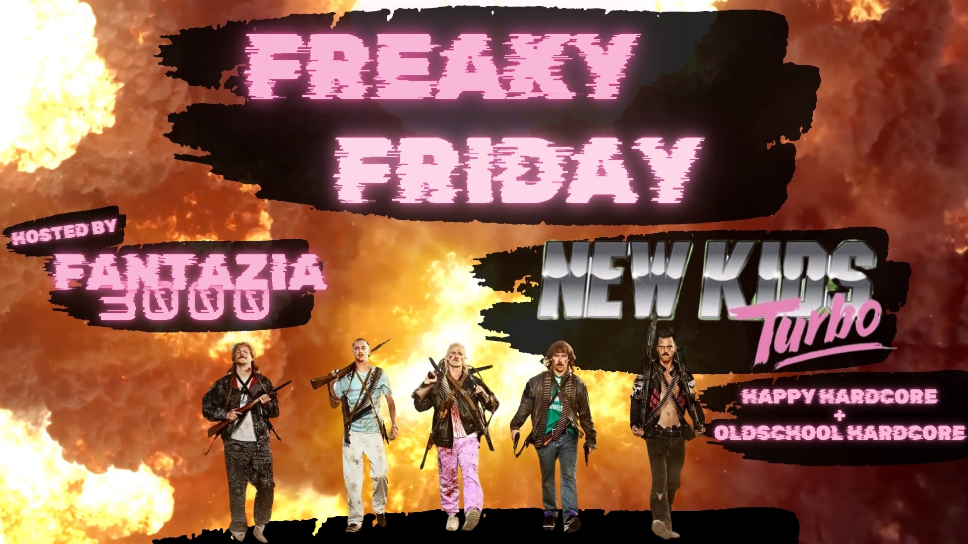 FREAKY FRIDAY - NEW KIDS Turbo am 7. February 2025 @ Kupferdachl. FREAKY FRIDAY - NEW KIDS Turbo am 7. February 2025 @ Kupferdachl.