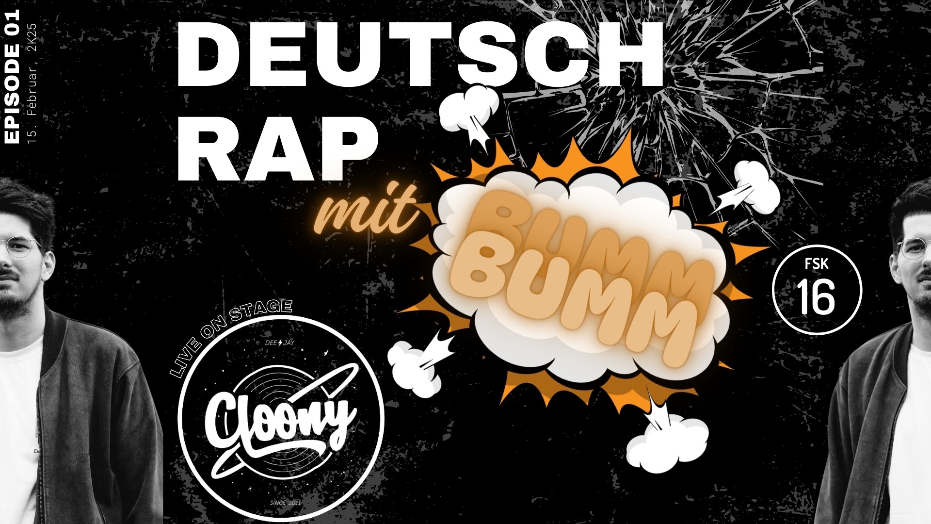 Deutsch-Rap mit BummBumm am 15. February 2025 @ Kupferdachl. Deutsch-Rap mit BummBumm am 15. February 2025 @ Kupferdachl.