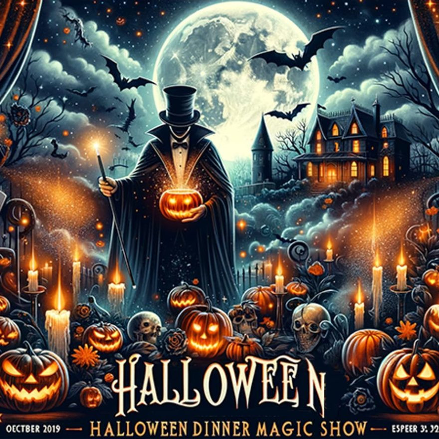 Halloween-Dinner-Magic Show
