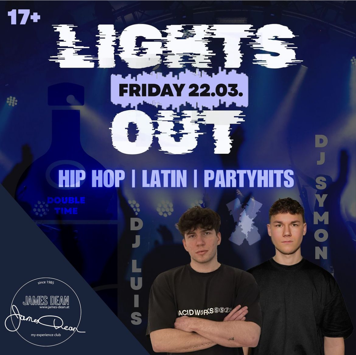 Lights Out am 22. March 2024 @ James Dean Disco Club.