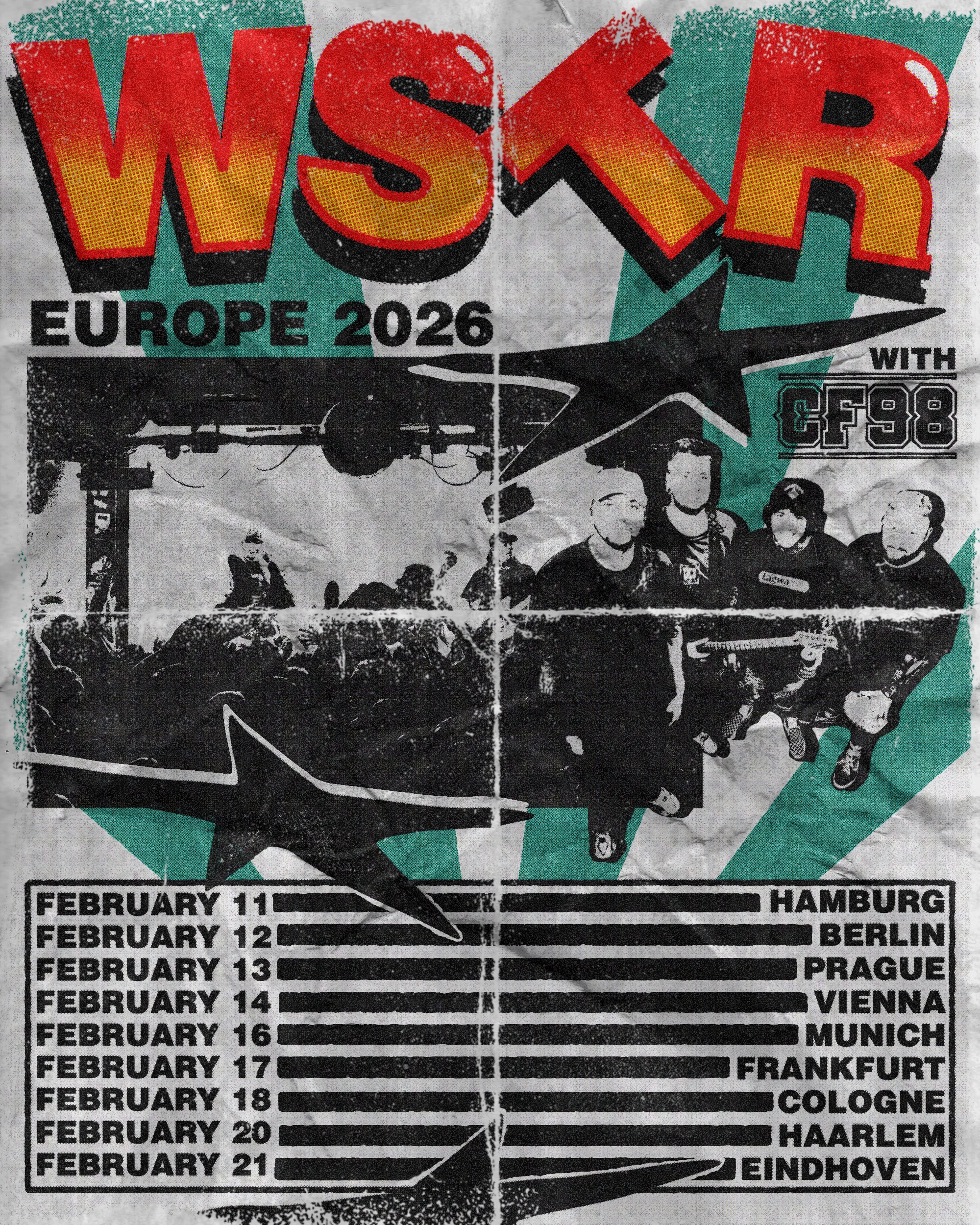 WSTR am 14. February 2026 @ Arena Wien.