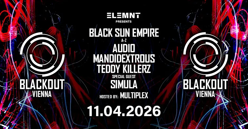 BLACKOUT VIENNA am 11. April 2026 @ Arena Wien.