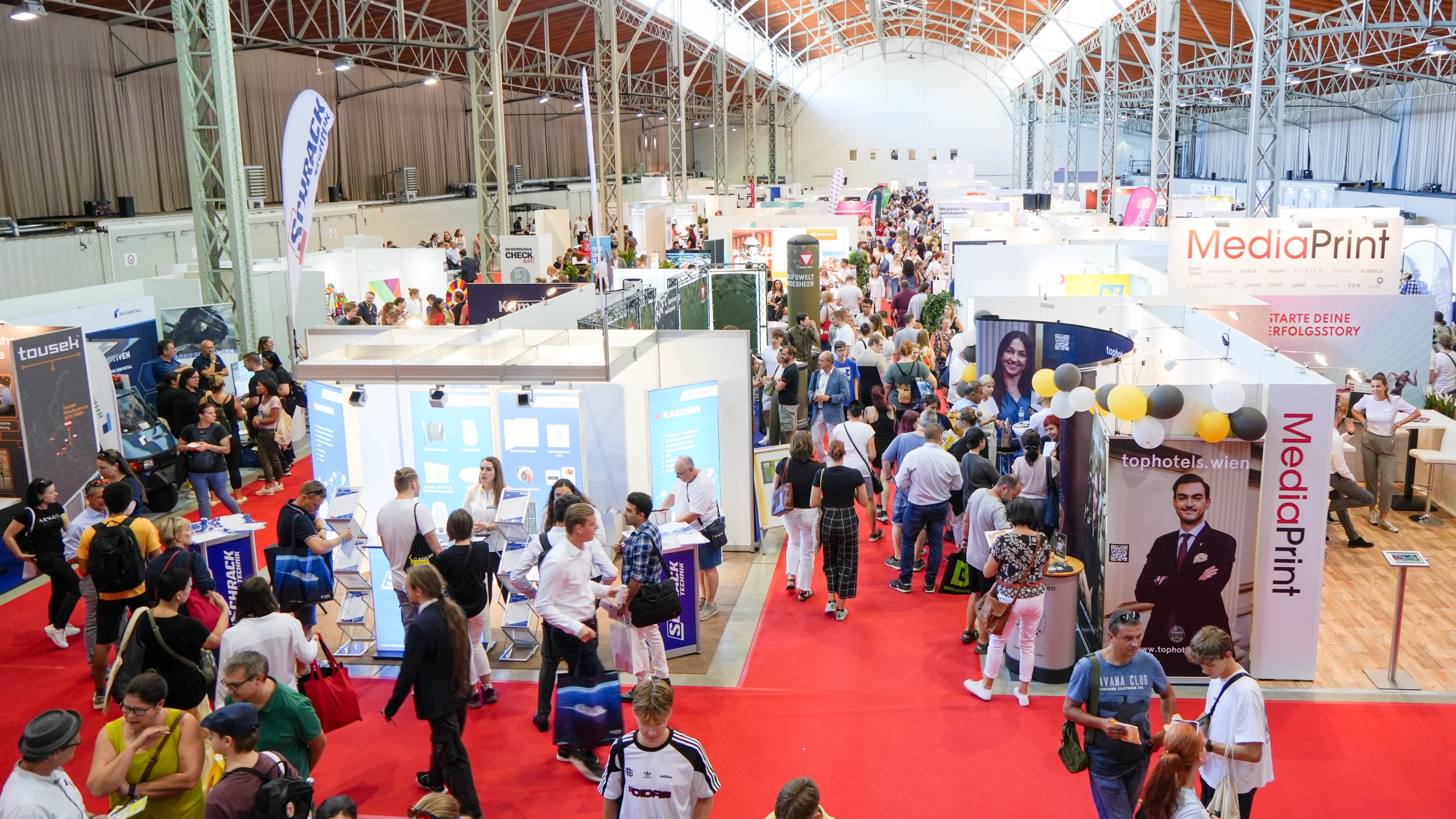 jobmesse austria in Wien 2025 am 13. September 2025 @ Marx Halle.