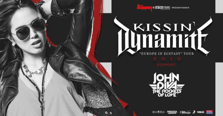 Kissin' Dynamite am 17. April 2019 @ Flex. Kissin' Dynamite am 17. April 2019 @ Flex.