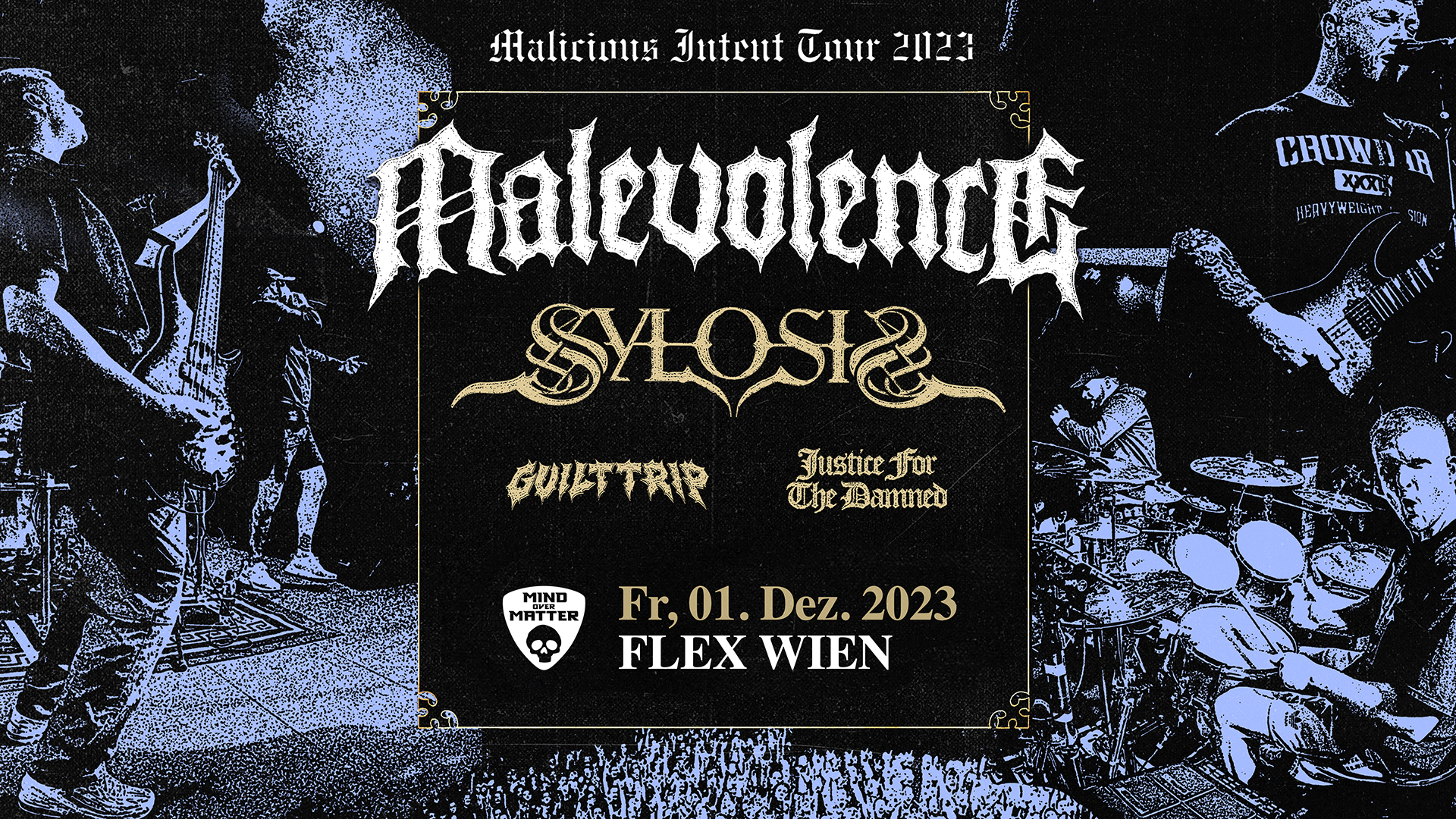 Malevolence am 1. December 2023 @ Flex - Halle.