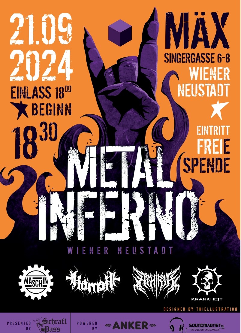 Metal Inferno am 21. September 2024 @ MÄX. Metal Inferno am 21. September 2024 @ MÄX.