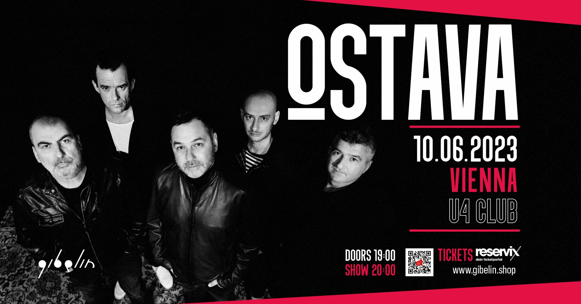 OSTAVA | LIVE KONZERT am 10. June 2023 @ U4.