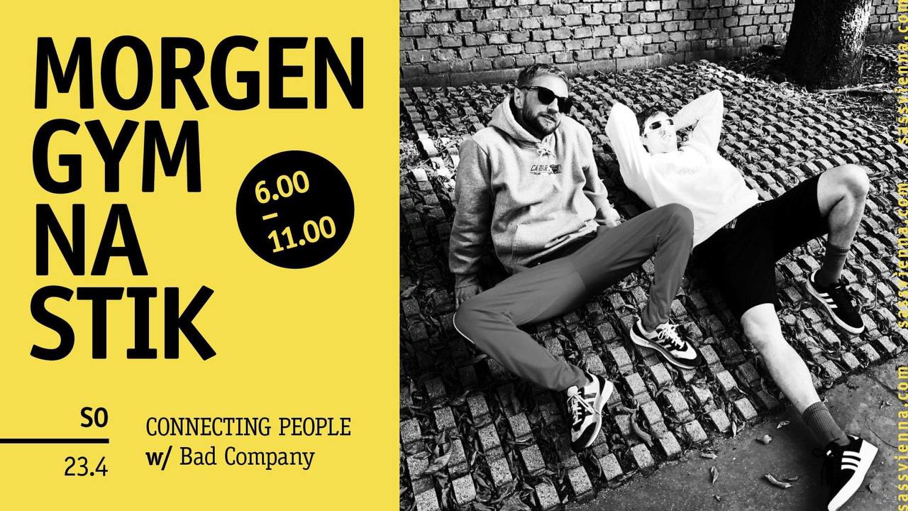 MORGENGYMNASTIKx CONNECTING PEOPLE am 23. April 2023 @ Sass. MORGENGYMNASTIKx CONNECTING PEOPLE am 23. April 2023 @ Sass.