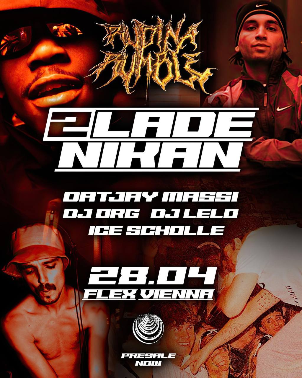 2LADE am 28. April 2023 @ Flex. 2LADE am 28. April 2023 @ Flex.
