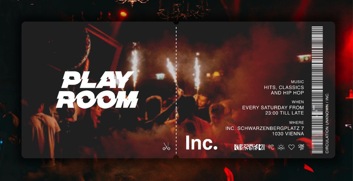 PLAYROOM am 13. May 2023 @ Inc.. PLAYROOM am 13. May 2023 @ Inc..