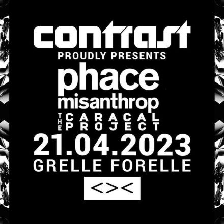 CONTRAST pres. NEOSIGNAL W/ PHACE + MISANTHROP + THE CARACAL PROJECT | 18+