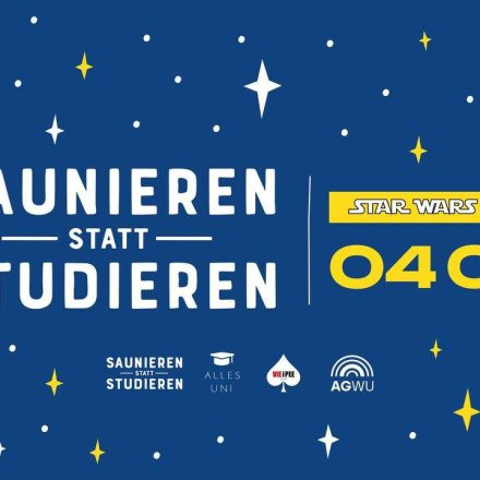 Saunieren statt Studieren im Mai