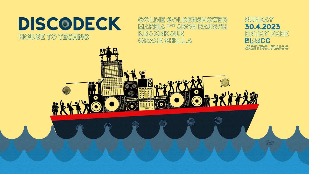 DiscoDeck am 30. April 2023 @ Fluc. DiscoDeck am 30. April 2023 @ Fluc.