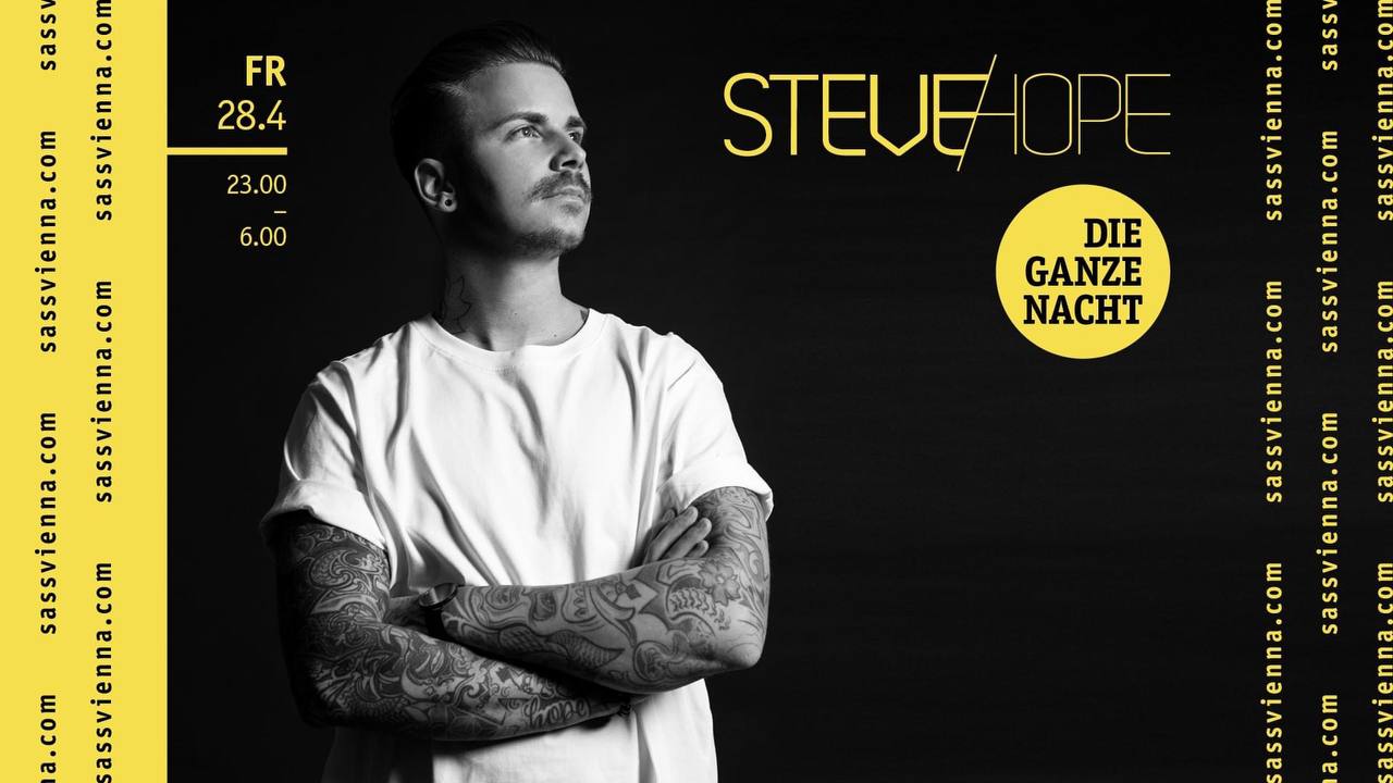 STEVE HOPE - die ganze Nacht am 28. April 2023 @ SASS Music Club. STEVE HOPE - die ganze Nacht am 28. April 2023 @ SASS Music Club.