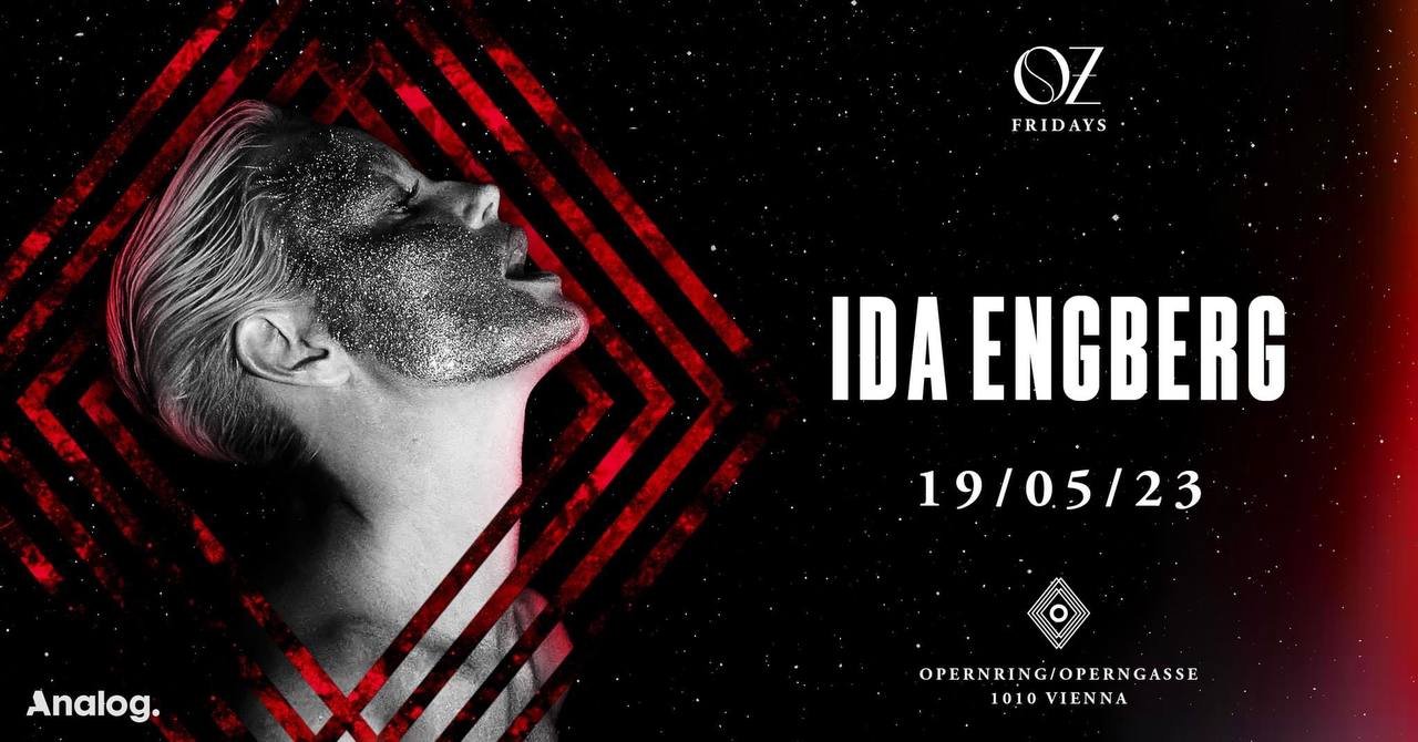 OZ w/ Ida Engberg am 19. May 2023 @ O - Der Klub. OZ w/ Ida Engberg am 19. May 2023 @ O - Der Klub.