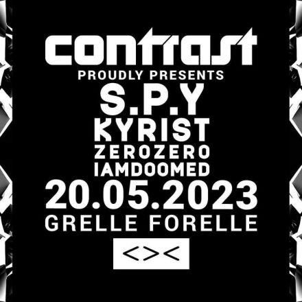 CONTRAST pres. DARKMTTR w/ S.P.Y + KYRIST + ZEROZERO + IAMDOOMED I...