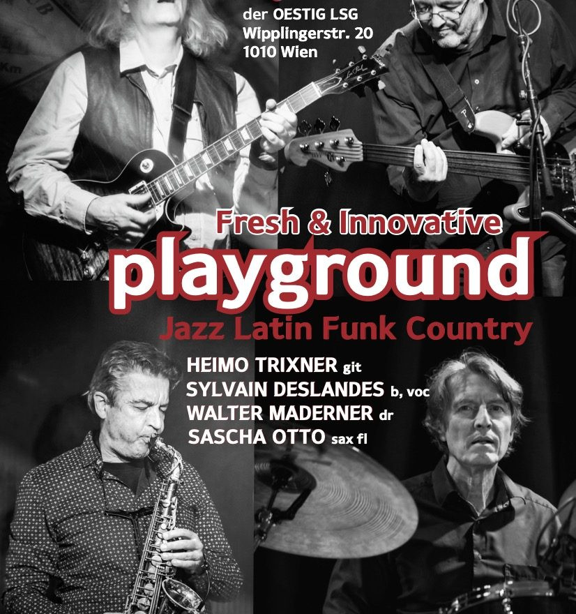 FRESH & INNOVATIVE playground – mit TRIXNER, OTTO, DESLANDES, MADERNER