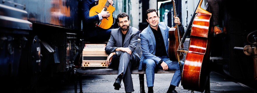 Diknu Schneeberger & Christian Bakanic Quartett am 22. April 2026 @ Cinema Paradiso Baden.