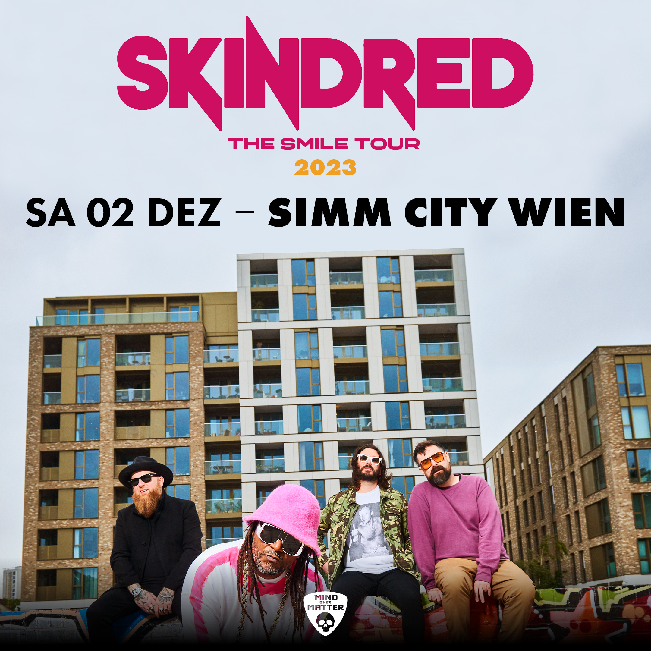 Skindred am 2. December 2023 @ Simm City. Skindred am 2. December 2023 @ Simm City.