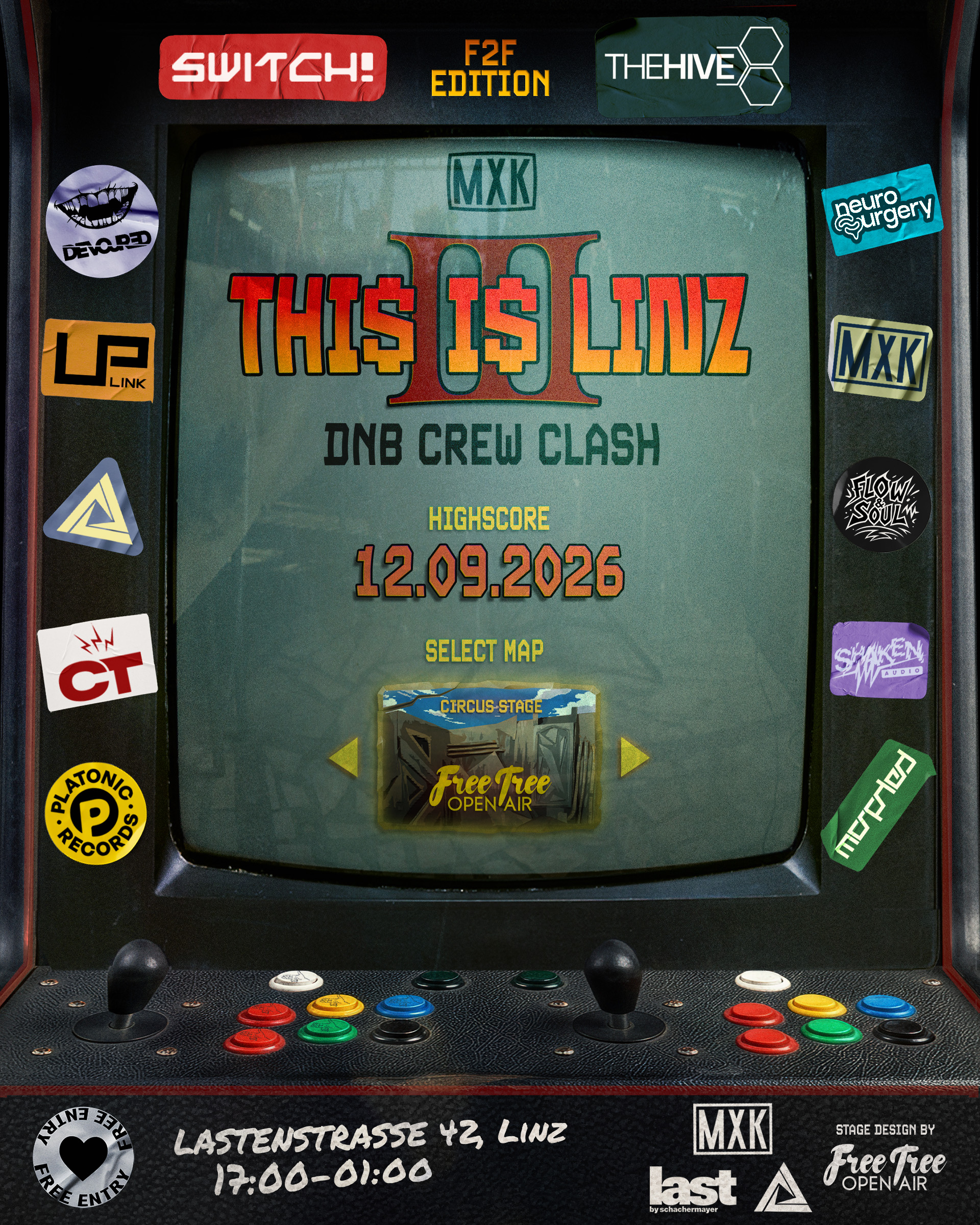 This is Linz III - DnB Crew Clash: F2F Edition am 12. September 2026 @ Last Linz.