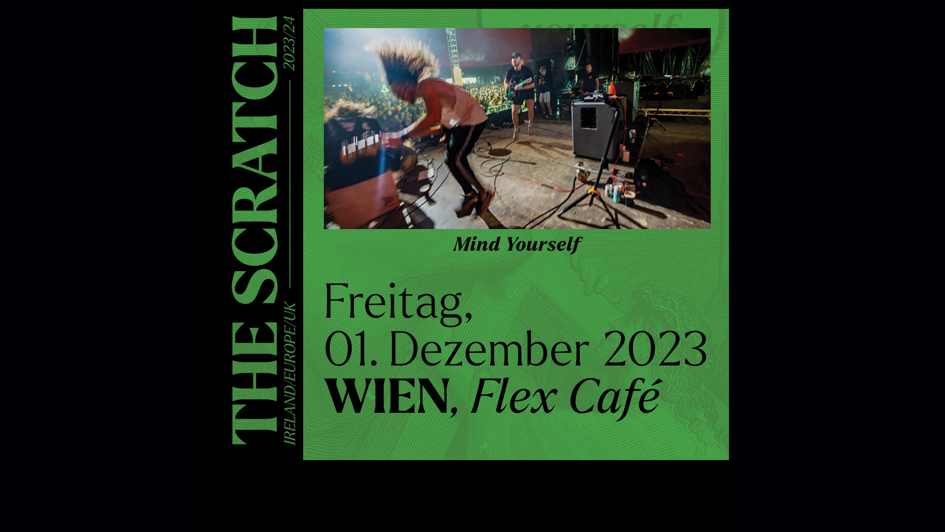 The Scratch am 1. December 2023 @ Flex - Café. The Scratch am 1. December 2023 @ Flex - Café.