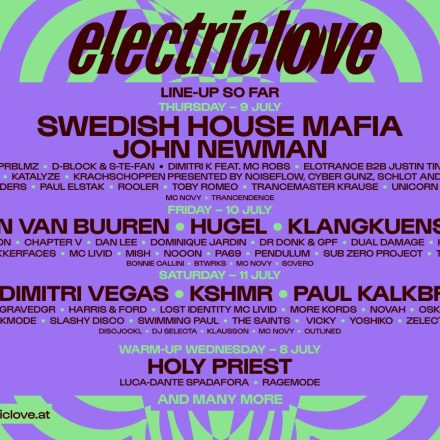 Electric Love Festival 2026