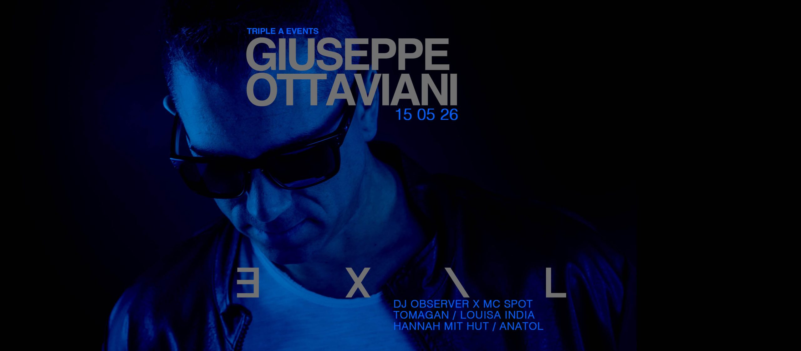 GIUSEPPE OTTAVIANI am 15. May 2026 @ EXIL.