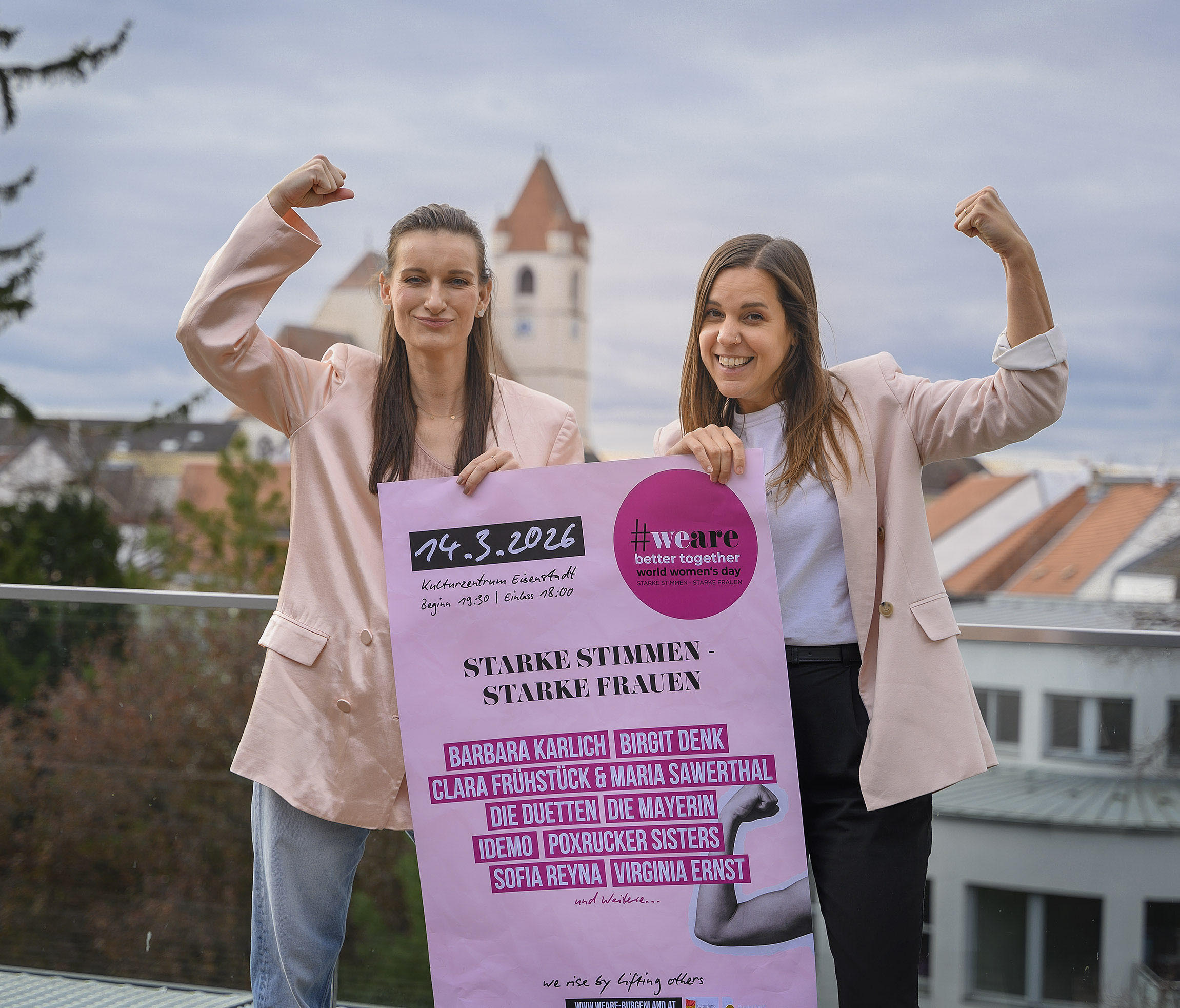 #weare Starke Stimmen - Starke Frauen am 14. March 2026 @ Kultur Kongress Zentrum Eisenstadt.