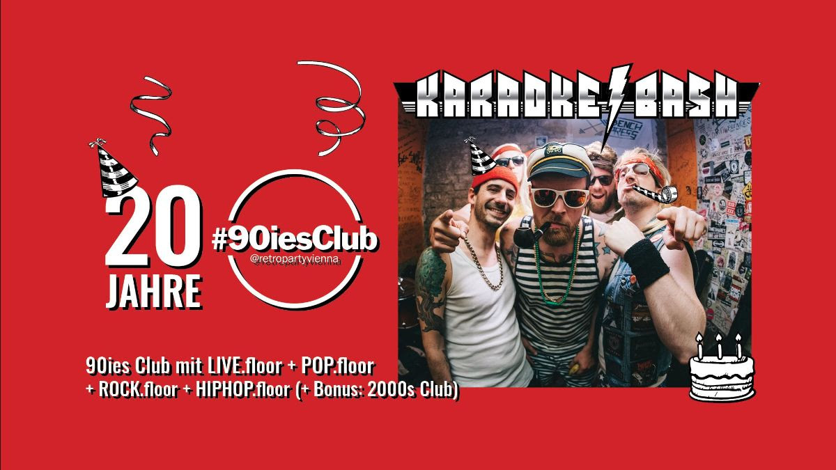 20 Jahre 90ies Club am 11. November 2023 @ The Loft. 20 Jahre 90ies Club am 11. November 2023 @ The Loft.
