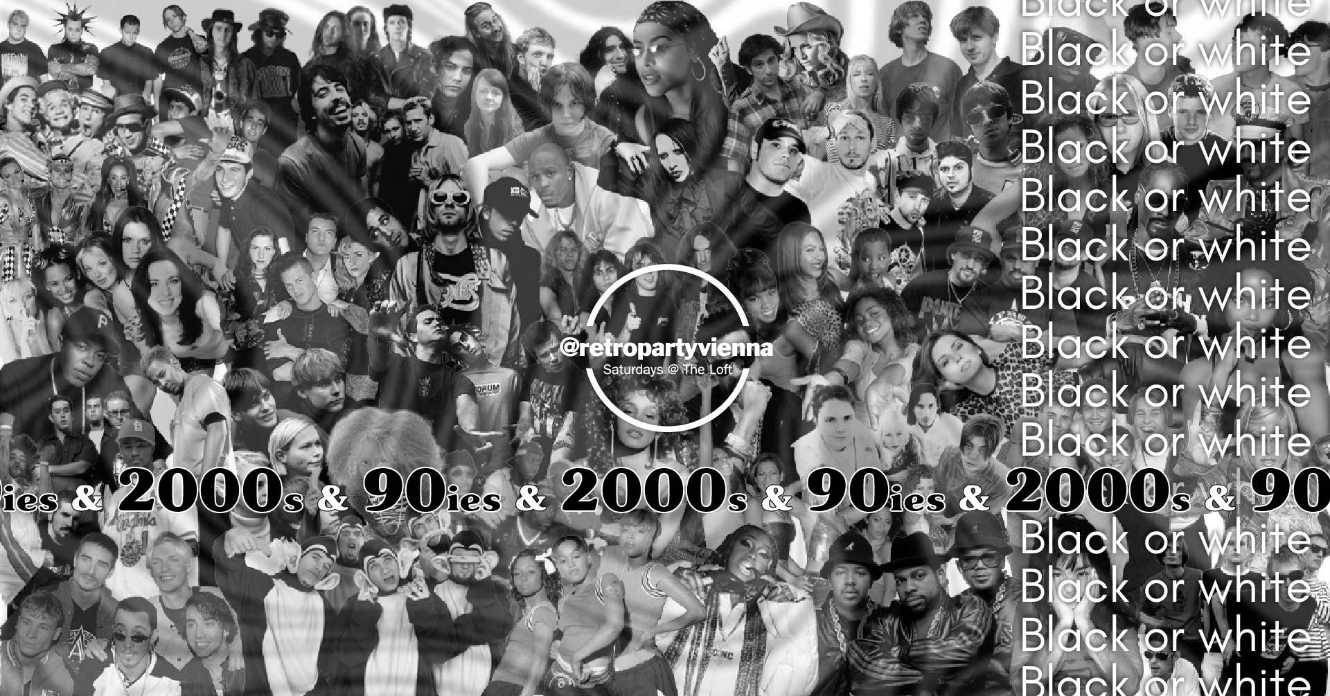 2000s & 90ies Club: Black or White! am 14. March 2026 @ The Loft.