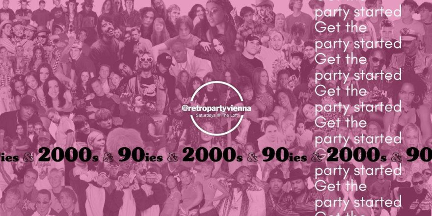 Get the 90ies & 2000s Party started!